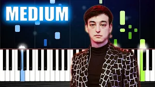 Joji - Glimpse of Us - Piano Tutorial (MEDIUM)