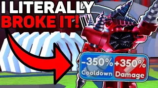 I Broke ENDLESS With The NEW UPGRADED TITAN DRILL MAN! (Toilet Tower Defense)