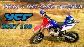 Обзор и тест драйв питбайка YCF BIGY 150