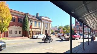 [Walking Tour 4k] Small Town in the center of USA / Bardstown Kentucky