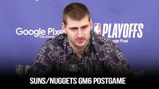 Nikola Jokic Reacts To Nuggets Game 6 vs Suns | May 11, 2023
