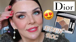 Diorshow 5 Couleurs Eyeshadow Palette: Eden Roc | Review, Swatches, and Makeup Tutorial