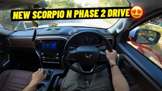 Driving 2024 Scorpio N🔥| New 2024 Mahindra Scorpio N Drive |