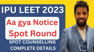 IPU BTECH LATERAL ENTRY SPOT ROUND COMPLETE DETAILS FOR DIPLOMA STUDENTS SPOT ROUND COUNSELLING FEES