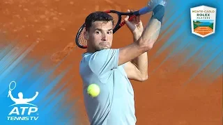 Dimitrov, Thiem Survive; Pouille Stunned | Monte-Carlo 2018 Highlights Day 3