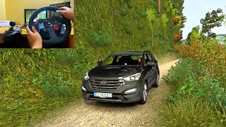 Hyundai Santa Fe - Euro Truck Simulator 2 | Logitech g29 Gameplay - First Look