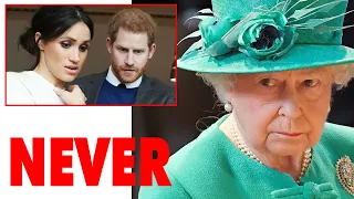DON'T LIE TO PALACE! Harry & Meghan BEGGED TO RETURN Platinum Jubilee For Fame But Queen SAID NO