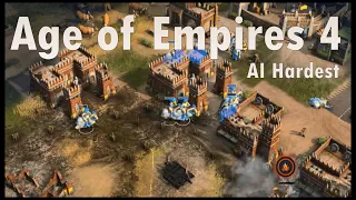 Age of Empires 4 Skirmish 10 AI Hardest