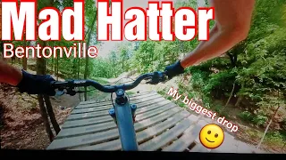 Mad Hatter jump trail Bentonville