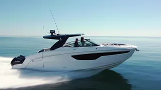 Cruisers Yachts 38 GLS OB Walkthrough | Power and Beauty