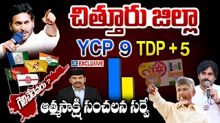 Who wins in Chittoor District | Atmasakshi Election Survey in AP 2024 | AP Elections - 2024