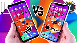 Asus ROG Phone 3 vs iPhone 11 Pro Max Speed Test