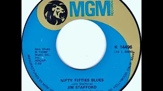 Jim Stafford - Nifty Fifties Blues on 1973 Mono MGM 45 RPM Record.