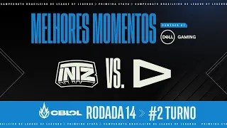 CBLOL 2021: 1ª Etapa - Fase de Pontos | Melhores Momentos (ITZ) x (LLL) (2º Turno) - by Dell Gaming