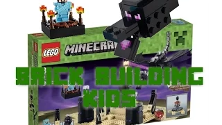 Lego Minecraft Ender Dragon Unboxing And Building Set 21117 Enderman  Ender Portal