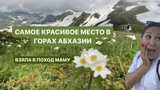 Повезла маму в горы, в самое красивое место в Абхазии