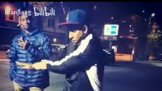 Salah Popping dance practice with Slim Boogie and friends in LA parking lot