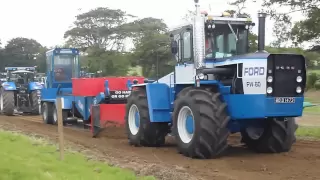 GIANT ford FW60 automatic  VS ford  FW60 manual  on the tractorpull  VS JOHN DEERE 8430