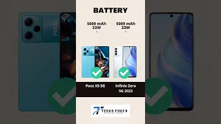 Poco X5 5G VS Infinix Zero 5G 2023 #comparison #review  #infinix #poco