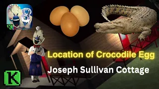 Locations of Crocodile egg in Ice Scream 8