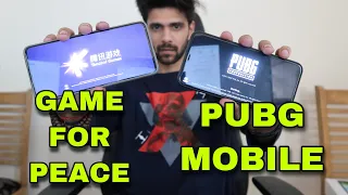 PUBG VS GAME FOR PEACE!!! WHAT ARE THE DIFFERENCES????