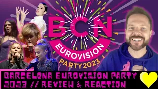 Barcelona Eurovision Party 2023 | BCN Party Reaction & Review | BCN Eurovision 2023