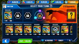 MOSASAURUS DEFEAT 9 OPPONENTS | HT GAME