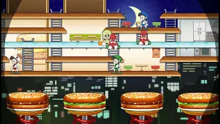 BurgerTime Party! Nintendo Switch Main Burger 3 player 60fps