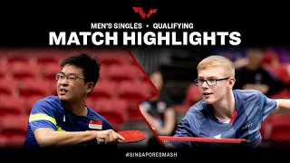 Felix Lebrun vs Poh Shao Feng Ethan | MS Qual | Singapore Smash 2023