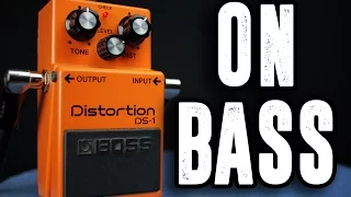 Boss DS-1 [Bass Demo]