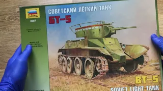 Soviet Light Tank BT-5 Zvezda 3507 1/35