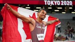 Tokyo Olympics: Moments from De Grasse’s 200m gold medal race