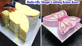 Fondant Butterfly Cake Decorations | Fondant Butterfly Cake | Cake Video Design