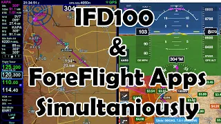 The IFD440/Run Foreflight & IFD App Simultaneously!