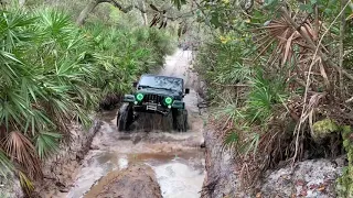 Ancient City JEEPERS day ride in the Ocala National Forest in 4K