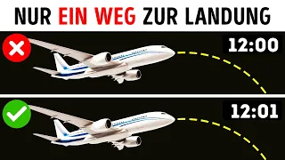 Woher wissen Piloten, wann sie mit der Landung beginnen müssen