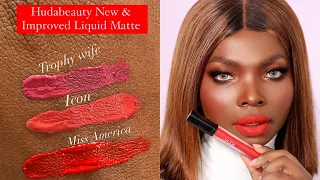 HUDA BEAUTY NEW & IMPROVED LIQUID MATTE LIPSTICK