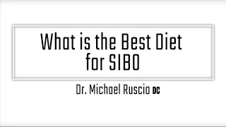 What is the Best Diet for SIBO