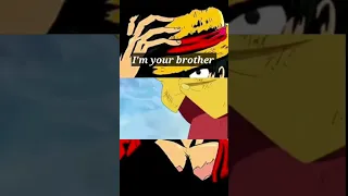 I'm your brother #shorts #anime #onepiece #marineford #luffy #ace