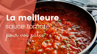 La recette de la meilleure sauce tomate pour vos pâtes