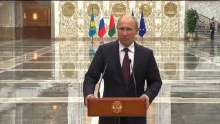 Владимир Путин о гуманитарной помощи Украине,псковских десантниках,ассоциации Украины и ЕС