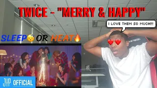 American's First Time Reacting To TWICE "Merry & Happy" M/V