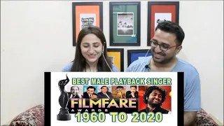 Pakistani Reacts to FILMFARE Award for Best Male Singer 1960 To 2020 |