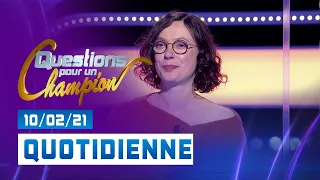 Emission du Mercredi 10 février 2021 - Question pour un champion