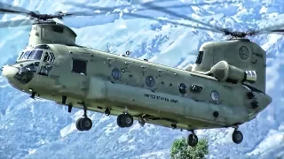 CH-47F Chinook In Action • Fastest Military Transport Helicopter In The World