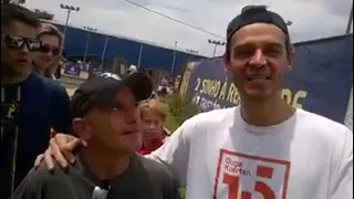 Gustavo Kuerten e Prof. Pedro Stucchi