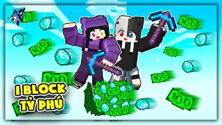 Minecraft nhưng Bạn Sinh Tồn 1 Block Tỷ Phú ? Siro Và Noob Ruby Mua Biệt Thự Trăm Tỷ