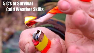 Cold Weather 5 Piece Survival Kit Skills!