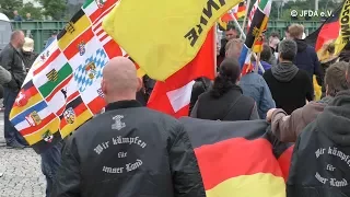 Rechtsextremer “Merkel muss weg”-Aufmarsch in Berlin (1. Juli)