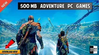 Top 5 Adventure PC Games Under 500MB Size || Offline PC Games || One Take Gamer